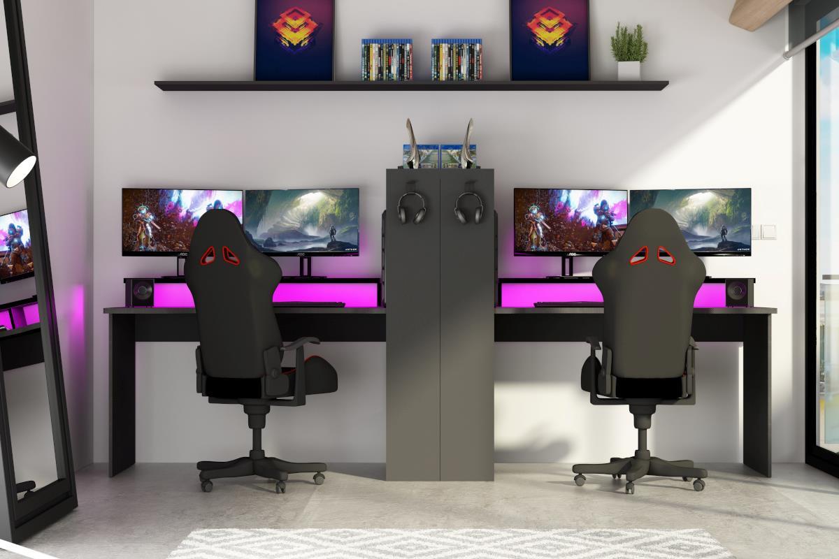 Bureau in een kinderkamer of tienerkamer