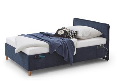 Gestoffeerd Bed Fun 120x200 Blauw