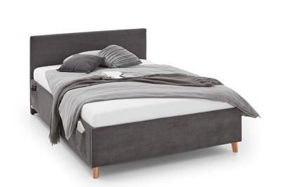 Gestoffeerd Bed Cool 140x200 Antraciet