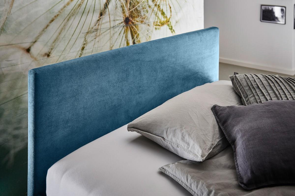 Gestoffeerd Bed Cool 140x200 Blauw detail