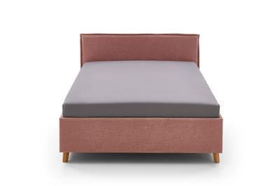 Gestoffeerd Bed Fun 140x200 Roze vooraanzicht