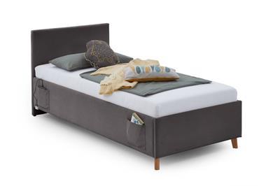Gestoffeerd Bed Cool 90x200 Antraciet