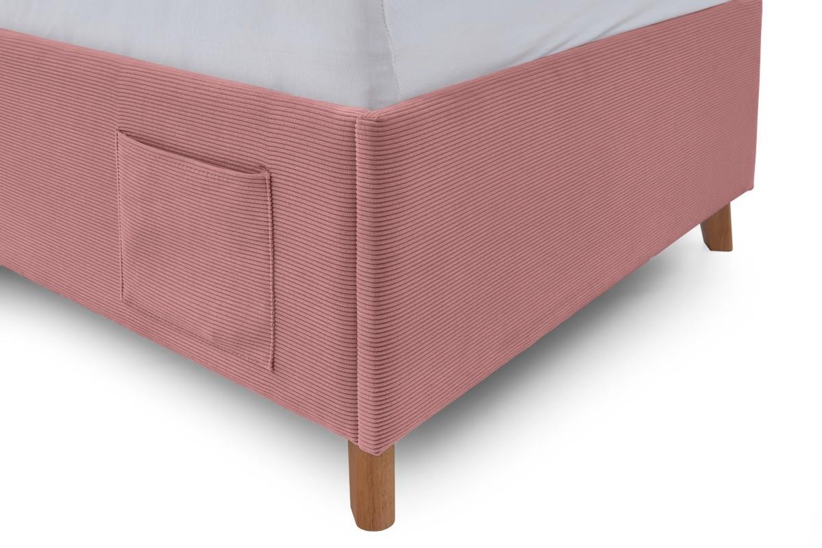 Gestoffeerd Bed Cool 90x200 Roze detail