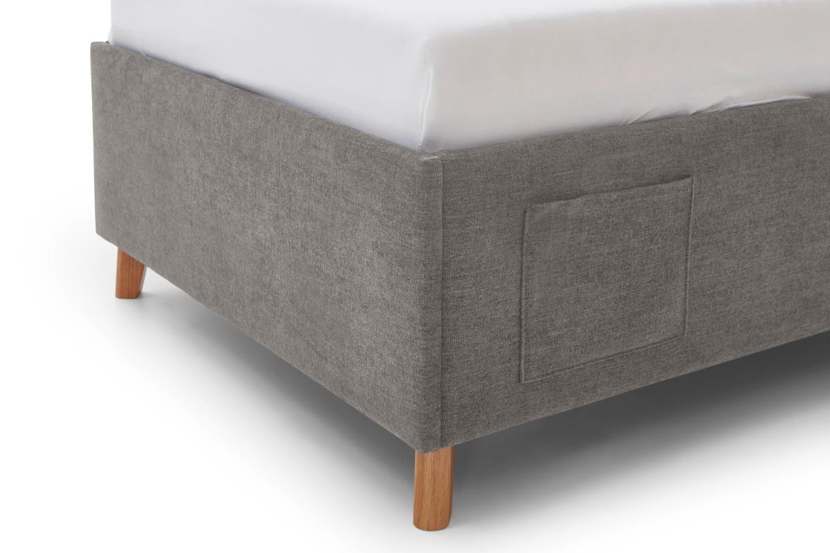 Gestoffeerd Bed Fun 90x200 Antraciet detail