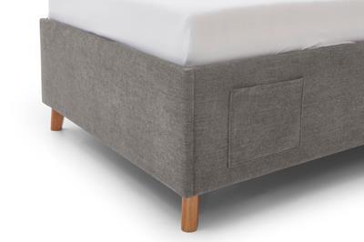 Gestoffeerd Bed Fun 90x200 Antraciet detail