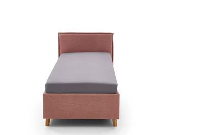 Gestoffeerd Bed Fun 90x200 Roze vooraanzicht