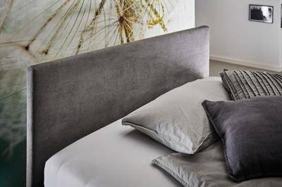 Gestoffeerd Bed Cool 120x200 Antraciet detail
