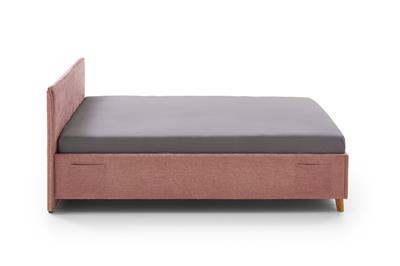 Gestoffeerd Bed Fun 120x200 Roze zijaanzicht