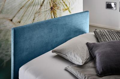Gestoffeerd Bed Cool 140x200 Blauw detail