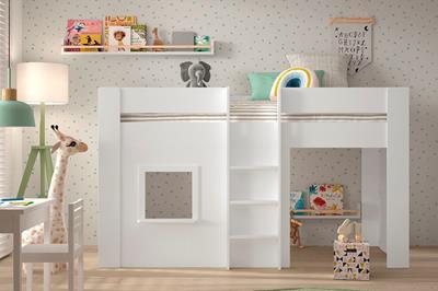 Vipack Reno halfhoogslaper wit