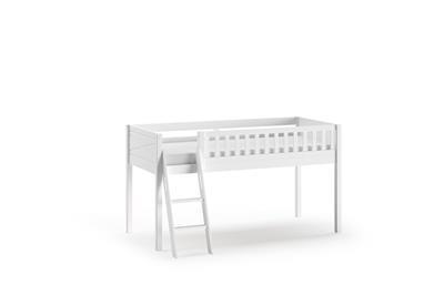 Scott halfhoogslaper met schuine trap wit