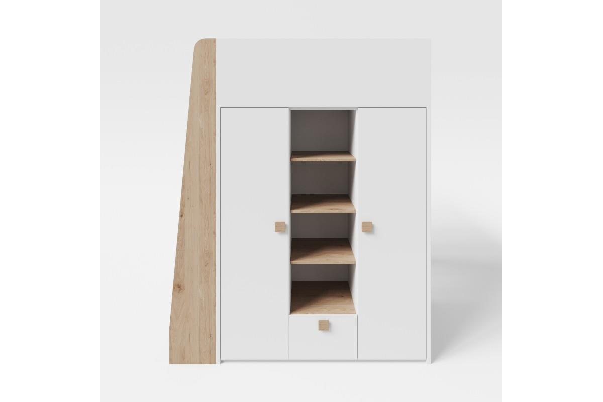 Hoogslaper Smart World 120-200 zijaanzicht