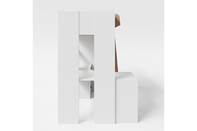 Hoogslaper Smart World 90-200 zijaanzicht