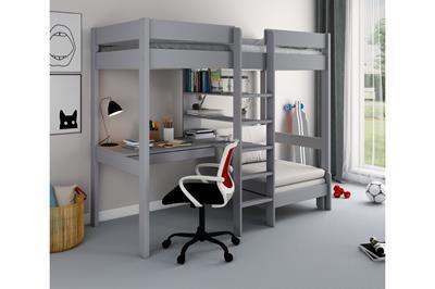 Robin Hoogslaper met Bureau en Bankje - Grijs LAATSTE STUKS!!!