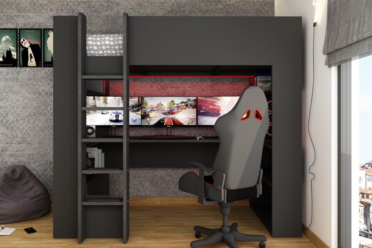 Cube Hoogslaper vooraanzicht