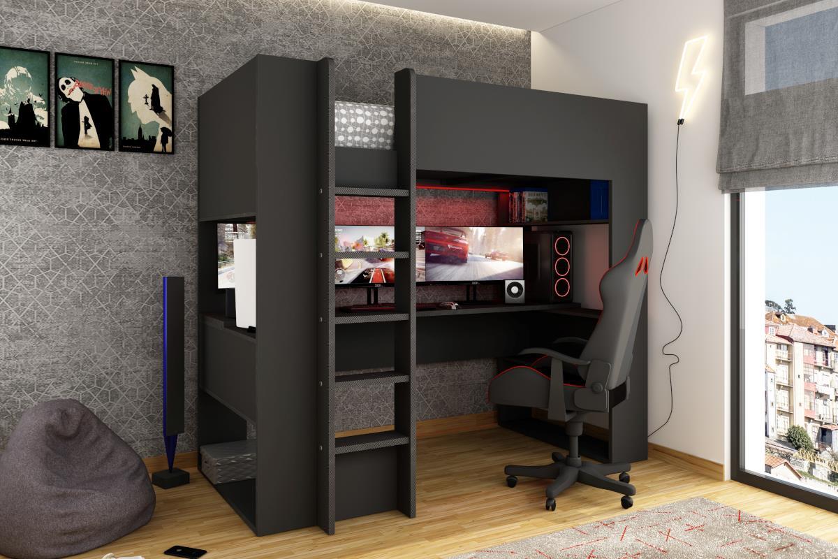 The Cube Hoogslaper 90/200