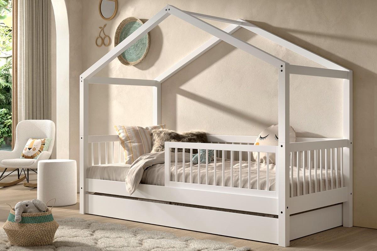Forrest Beech Huisbed met Uitvalbeveiliging Wit sfeerfoto