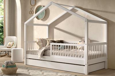 Forrest Beech Huisbed met Uitvalbeveiliging Wit sfeerfoto