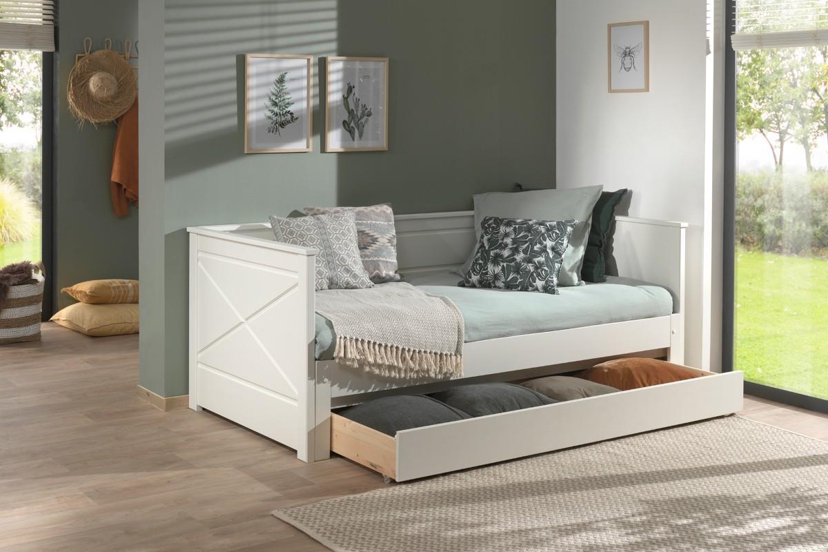 Scott kajuitbed combinatie met opberglade en