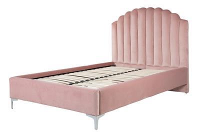 Belmond bed 120/200 Pink velvet