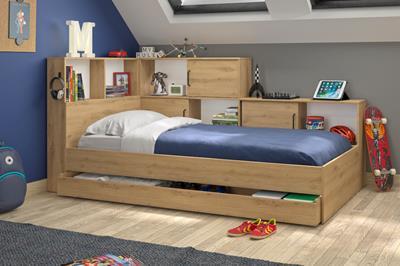 Luna kinderbed - tienerbed 90/200 Artisan Eiken