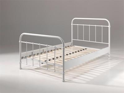 New York Metalen Kinderbed 120/200 Wit