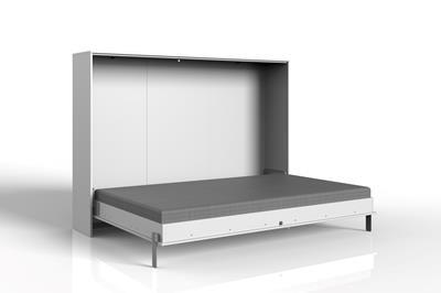 Juist opklapbed 140/200 horizontaal wit TIJDELIJKE ACTIE OP=OP!!!