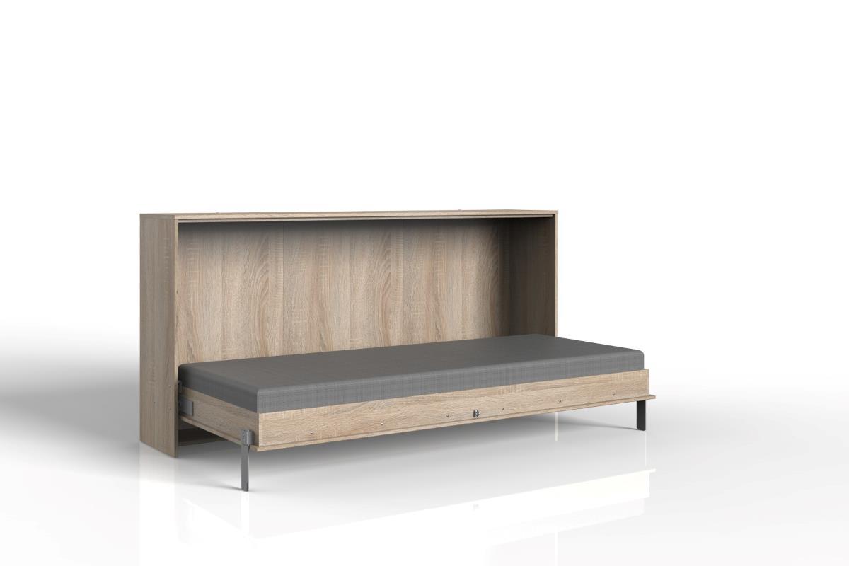 Juist Opklapbed Eiken Horizontaal 90/200