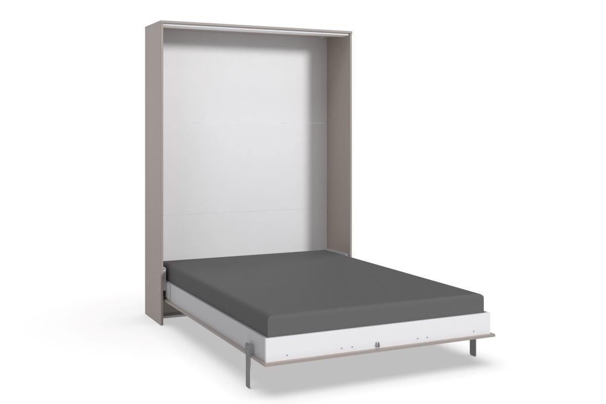 Juist Opklapbed Taupe Verticaal 140/200