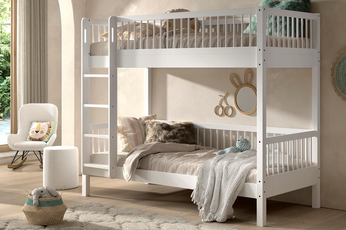 Forrest Beech Stapelbed Wit
