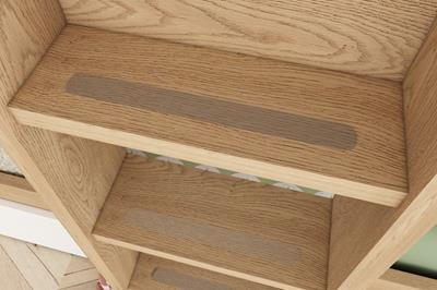 Maxim Stapelbed Eiken-Wit detail