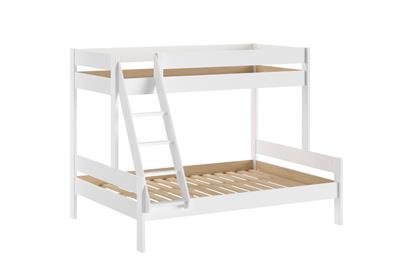 Primo 3-persoons Stapelbed Wit