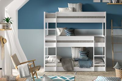 Scott triple bed vooraanzicht