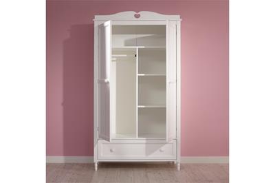 Emma 2-deurs kledingkast open