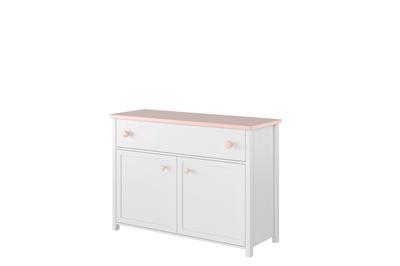 Luna Commode Wit/Roze