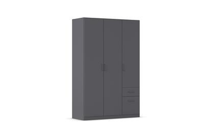 Allrounder 3-deurs Kledingkast Antraciet
