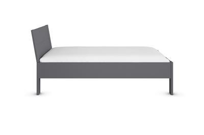 Allrounder Bed 120x200 Antraciet zijaanzicht