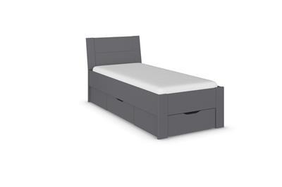 Allrounder Bed 90/200 inclusief Opberglades Antraciet