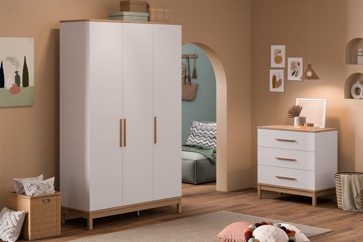 Etto 3-deurs Kledingkast sfeerfoto