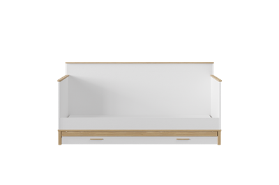 Etto Kinderbed met Bedlade 90x200 vooraanzicht