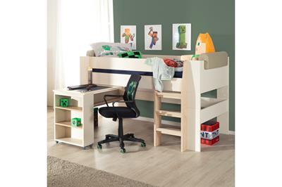 Flexi Grow Loft Halfhoogslaper met Bureau sfeerfoto