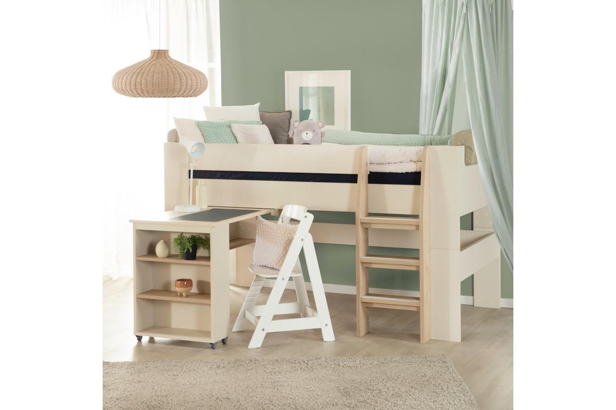 Flexi Grow Loft Halfhoogslaper met Bureau sfeerfoto