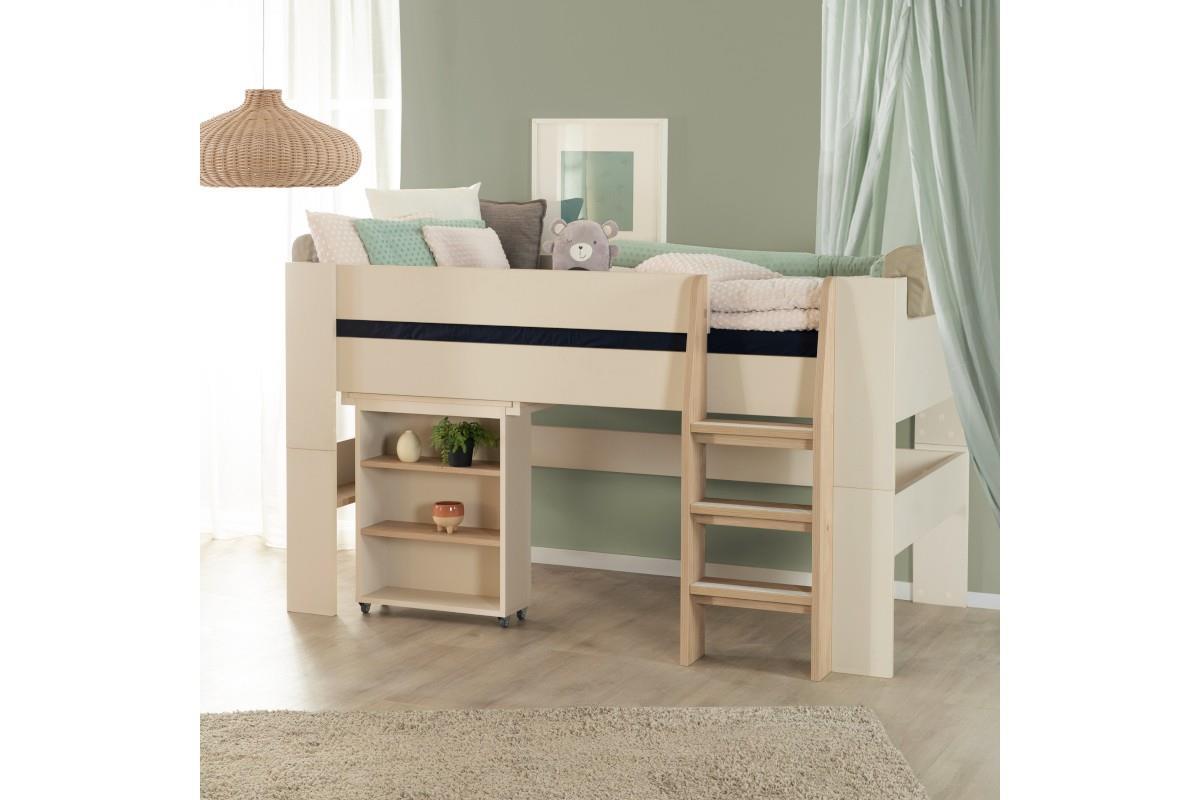 Flexi Grow Loft Halfhoogslaper met Bureau sfeerfoto