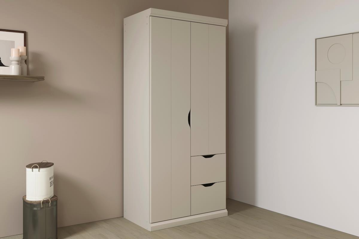Frieda 2-deurs Kledingkast met lades