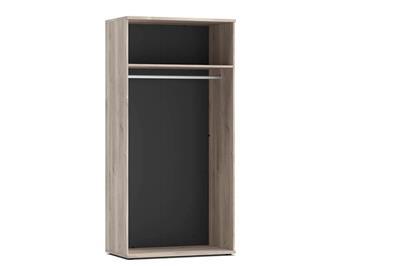 Gloria 3-deurskast Castello Oak breed deel open