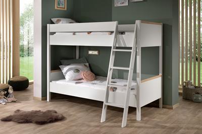 Londen Vipack stapelbed wit