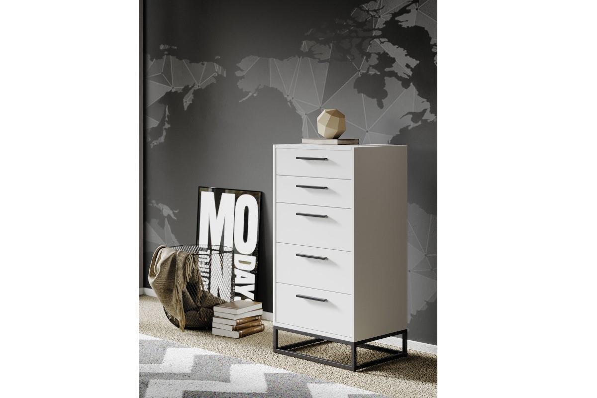 New Legend ladekast 5-la wit sfeerimpressie