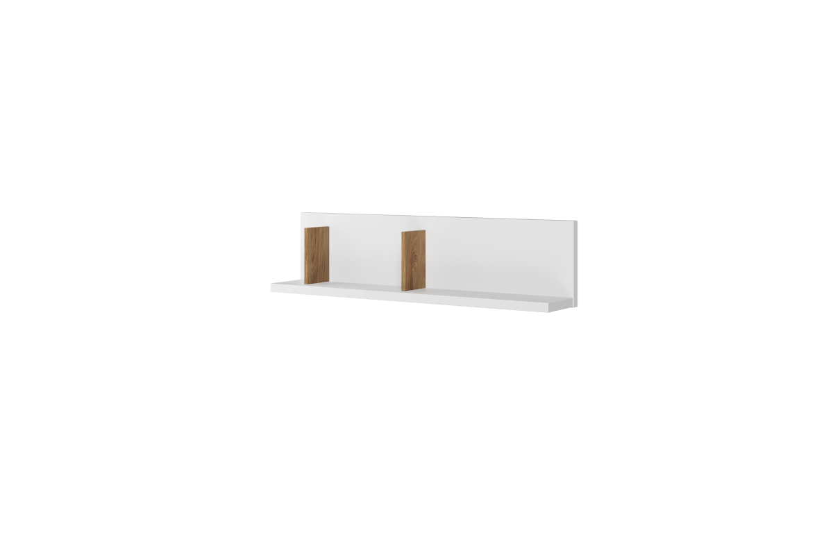 Simi Boekenplank Wit/Eiken