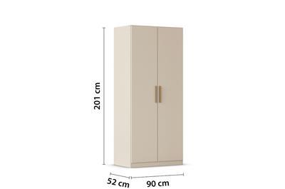Skandi 2-deurskast afmetingen