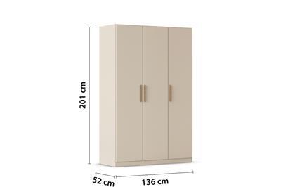 Skandi 3-deurskast afmetingen